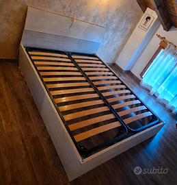 struttura letto matrimoniale e reti