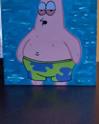 dipinto.patrick stella . Spongebob 