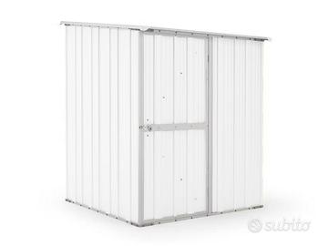 Casetta in lamiera di Acciaio 155x175cm bianco