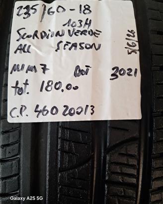 4 GOMME USATE QUATTRO STAGIONI 2356018 - CP4602001
