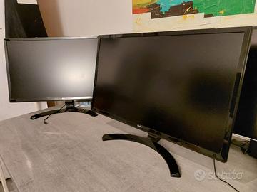 Coppia LG Monitor IPS 27" 16:9 Ultra HD 4K 27UD58B