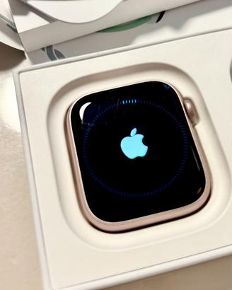 Apple Watch Series 9 45mm GPS Rosa M/L + cavo cari