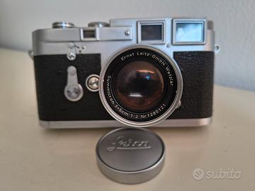 Leica M3 + Summicron 50 f2 + Meter + Borsa