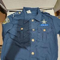 Costume poliziotto con accessori