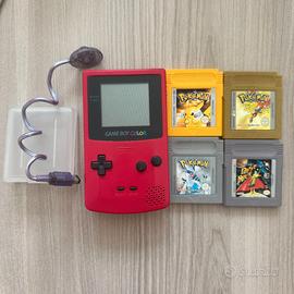 Gameboy Color + Pokemo Giallo/Oro/Argento