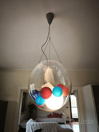 Allegro lampadario Murrina di vetro di Murano