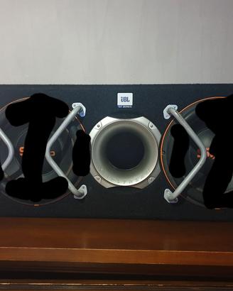 cassone box per doppio subwoofer da 30
