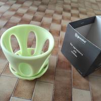 Agrumiera e cestino pane 'Ovo' di Guzzini, anni'90