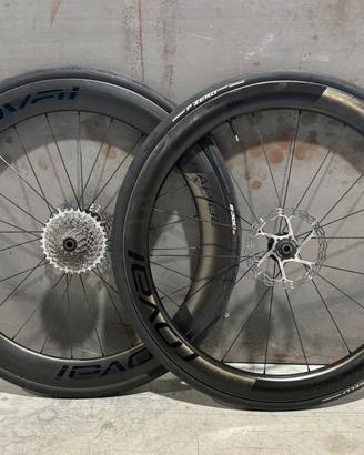 Coppia ruote roval rapide clx disc sram xdr