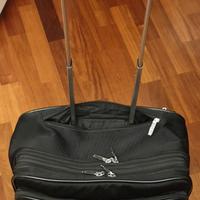 Trolley montblanc cabin pilot rifiniture in pelle