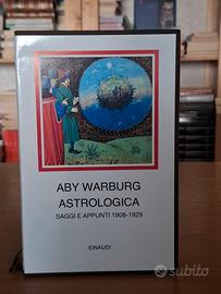 ABY WARBURG ASTROLOGICA saggi e appunti 1908 1929