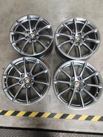 CERCHI NUOVI RAGGIO 17 POLLICI ALFA ROMEO GIULIETT