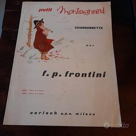 Spartito Petit Montagnard Chansonnette