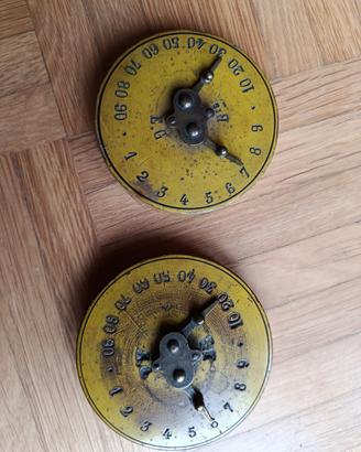 Antichi Segnapunti Meccanici Vintage - E.G. Bte