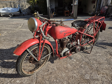 Moto Harley Davidson 350 (anni 30)