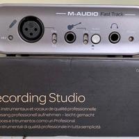 scheda audio m audio fast track