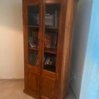 Vetrina in legno come nuova