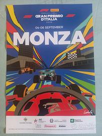 Poster F1 Monza 2026