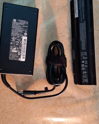 Alimentatore originale hp,Compaq e batteria 