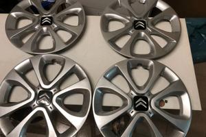 COPRICERCHI-COPPE X RUOTE DA 15 ORIG CITROEN C-3