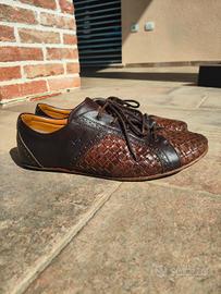 Salvatore Ferragamo scarpa in pelle n44 comodissim