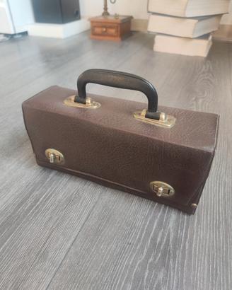 Porta cassette vintage anni 70 80