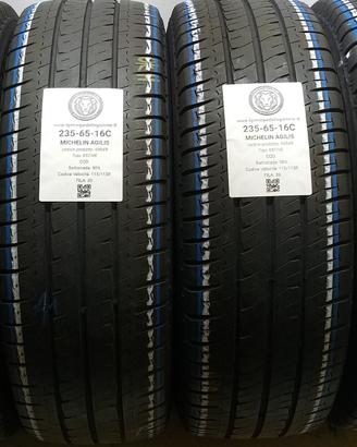 4 GOMME 235 65 16C MICHELIN A69049
