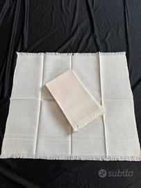 Asciugamani ospiti in lino da corredo