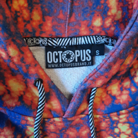 Felpa con cappuccio octopus