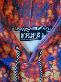 Felpa con cappuccio octopus