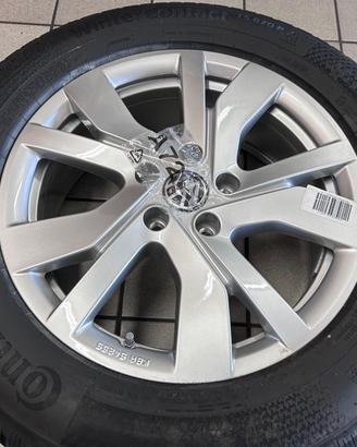 Cerchi in lega 17 originali Volkswagen Tiguan con 