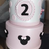 Torta scenografica minnie