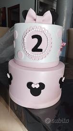 Torta scenografica minnie