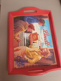 Vassoio Lindt in legno 