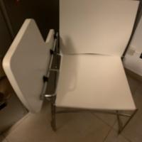 Sedie da studio nuove bianche design  impilabili