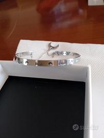 bracciale semirigido acciaio 