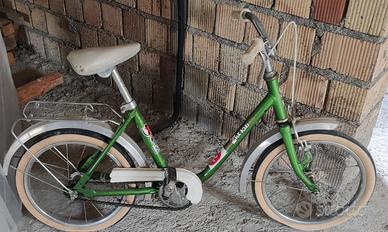 Bicicletta vintage anni 70, frenatura con contro p