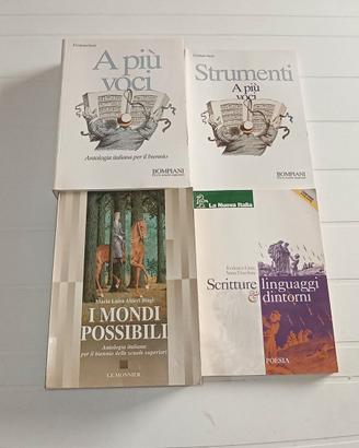 Antologia italiana, tre volumi nuovi.