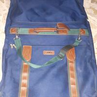 Porta abiti da viaggio BLU in tela