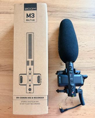 Mic Zoom M3 MicTrak + registratore 32 bit float