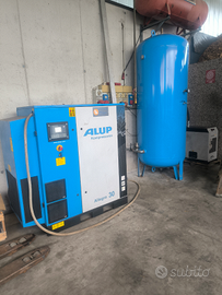 Impianto aria compressa per reparto produttivo