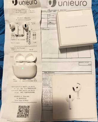AIRPODS 4 GARANZIA CANCELLAZIONE RUMORE
