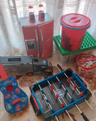SET GIOCATTOLI - Chitarra - Costruzioni - calcetto