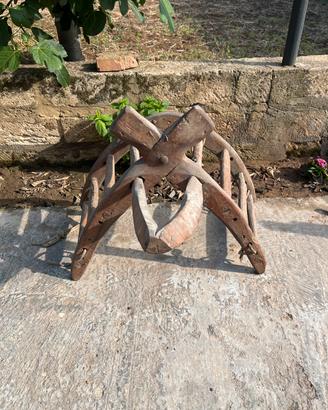 Sidduna(sella in legno vintage)