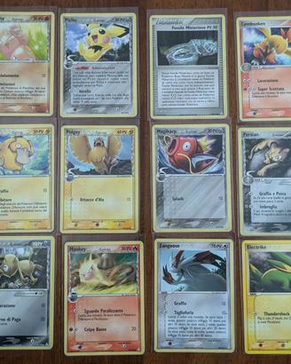 Lotto Carte Pokemon Vintage 2006-2007