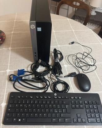 Pc desktop hp prodesk 16gb ddr4 ssd