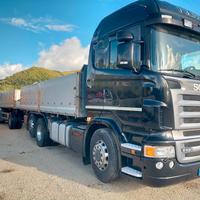Motrice Scania 620 V8 con rimorchio Viberti
