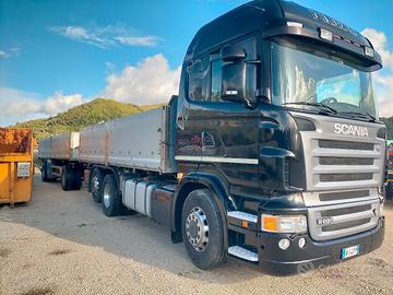 Motrice Scania 620 V8 con rimorchio Viberti