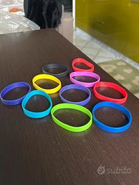 Braccialetti in gomma