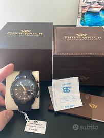 Cronografo Philip Watch Champion 45mm Nero